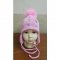 Зимняя шапка детская Tutu 6 - 24 мес Вязка Розовый 3-001195