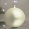Новогодний шар на елку Santa Shop Дракон - Невозмутимый Белый 8,5 см 4820001112627