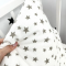 Детское постельное белье в кроватку Oh My Kids Stars Фланель Серый 9111-ПБФ