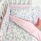 Детское постельное белье в кроватку Oh My Kids Единорожки на радуге Бязь Розовый ПК-046-Х