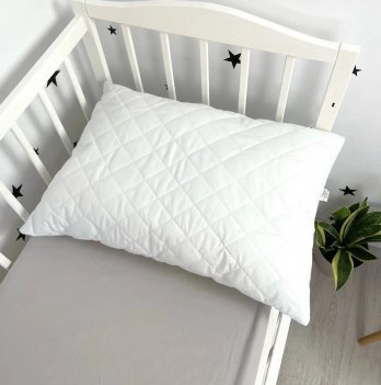 Подушка для сна антиаллергенная Oh My Kids Белый 50х70 см ПОД-008