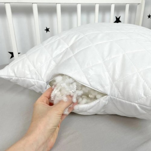 Подушка для сна антиаллергенная Oh My Kids Белый 50х70 см ПОД-009