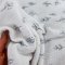 Муслиновый плед для новорожденных Oh My Kids Сад Муслин Белый 120х90 см МПЛ-010