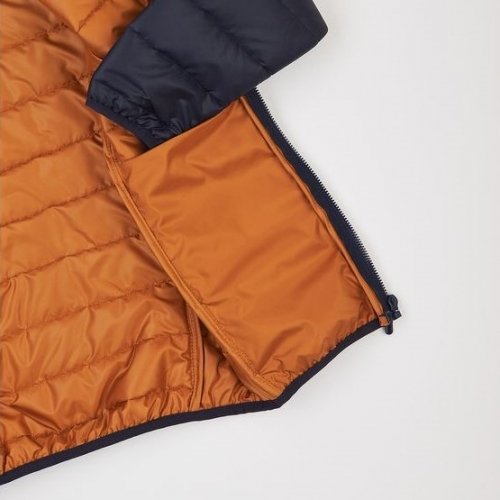 Демисезонная куртка для детей ЛяЛя 1 - 2 лет Плащевка Синий/Горчичный 2ПЛ103_3-092