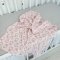 Муслиновый плед для новорожденных Oh My Kids Зайки Муслин Розовый 90х70 см МПЛ-005