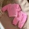 Детский костюм BetiS Бейбік 0 - 6 мес Футер с начесом Розовый 91449172