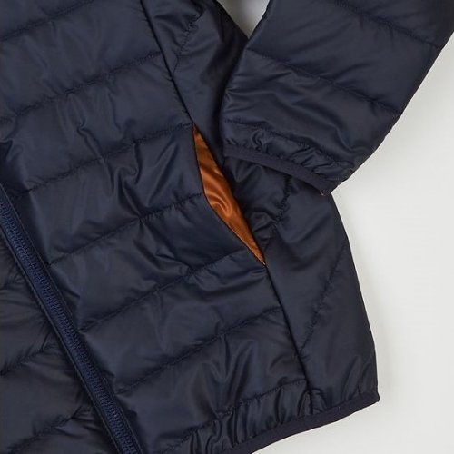 Демисезонная куртка для детей ЛяЛя 1 - 2 лет Плащевка Синий/Горчичный 2ПЛ103_3-092