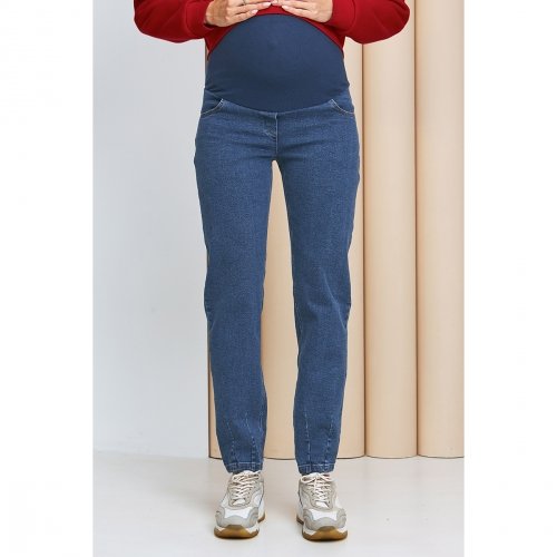 Джинсы для беременных Юла Мама Mom Jeans Florence Голубой DM-32.033