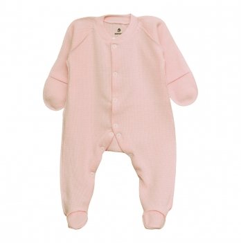 Человечек для новорожденных Minikin Baby Style 0 - 3 мес Интерлок Розовый 2316503