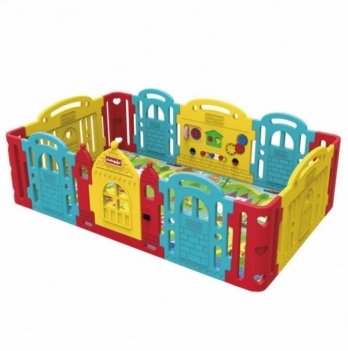 Манеж для детей Dwinguler Castle Красный 2400х1500х783мм PDC-L1-000