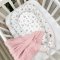 Кокон для новорожденных Маленькая Соня Бабочка розово-мятная Розовый/Мятный 5019392