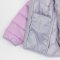 Демисезонная куртка для девочки ЛяЛя 6 - 12 лет Плащевка Розовый/Серый 2ПЛ103_3-38