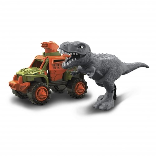 Игровой набор машинка Road Rippers с динозавром T-Rex grey Серый 20071