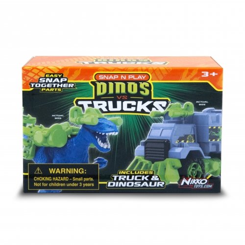 Игровой набор машинка Road Rippers с динозавром Raptor blue Синий 20076