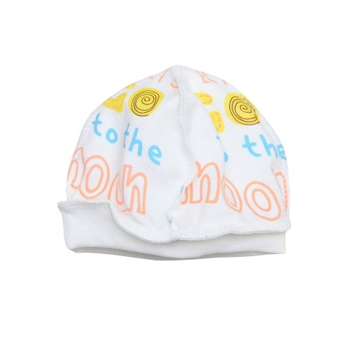 Шапочка для новорожденного Minikin I Like 0-3 месяца Молочный 2015303 