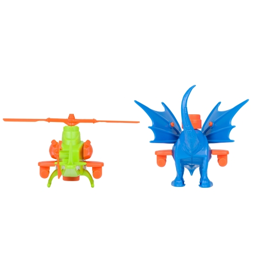 Игровой набор Road Rippers Вертолет с монстром Blue dragon Синий 20302