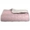 Покрывало на кровать Ideia Cube 100х135 см Розовый/Светло-серый 8-33015
