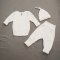 Набор одежды для новорожденных Minikin SIMPLE 0 - 6 мес Интерлок Белый 2112103