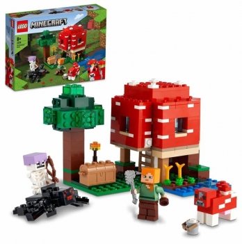 Конструктор LEGO Minecraft Грибной дом 21179