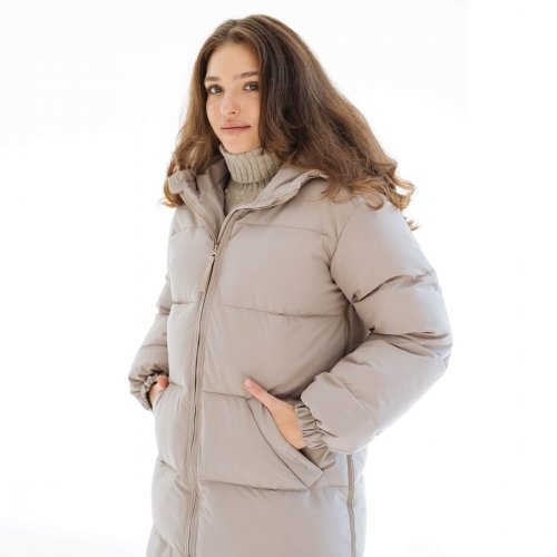 Зимняя слингокуртка для беременных Love & Carry Бежевый LCM3332