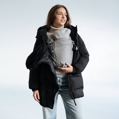 Зимняя слингокуртка для беременных Love & Carry Черный LCM3331