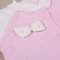Человечек для новорожденных Бетис Бантик Розовый молочный