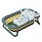 Складная ванночка детская Babyhood Комфорт Плюс с термометром Зеленый BH-328GG
