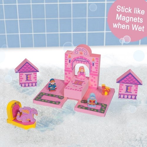 Набор плавающих блоков для ванны Just Think Toys, Замок принцессы