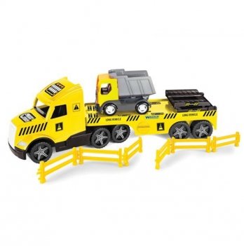 Детская игрушка Wader Magic Truck Technic Эвакуатор с грузовиком 36420