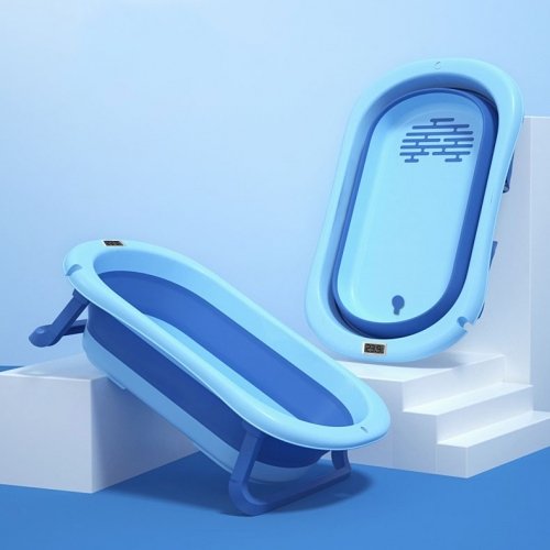 Складная ванночка детская Babyhood Comfort Синий BH-326BB