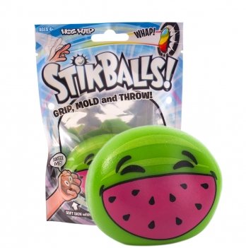 Детская игрушка липунчик Stikballs Арбузик Зеленый 53478