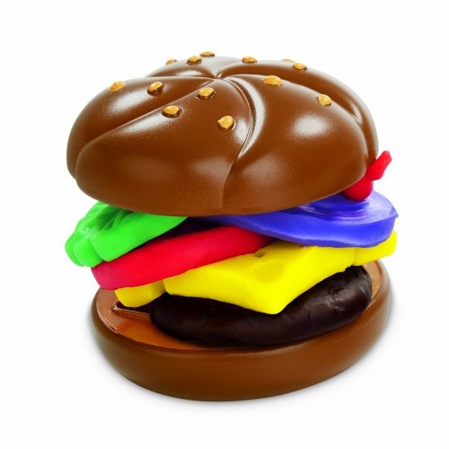 Набор для творчества пластилин Hasbro Play-Doh Food role play Burger N Fries Set E5112_E5472