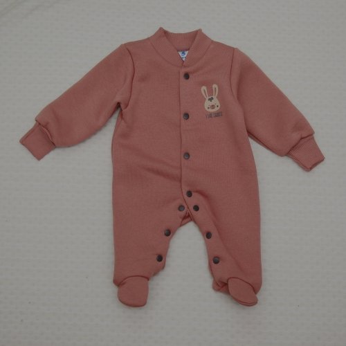 Человечек для новорожденных Minikin No blue, no pink Зайчик 0 - 6 мес Пудровый 227301