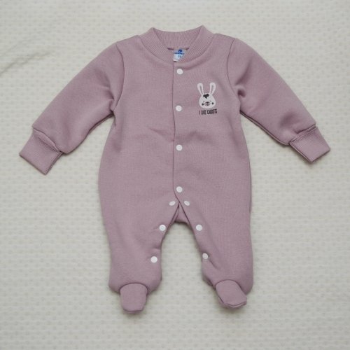 Человечек для новорожденных Minikin No blue, no pink Зайчик 0 - 6 мес Сиреневый 227301