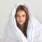 Комплект одеяло односпальное и подушка для сна Ideia Super Soft Classic Белый 8-35234