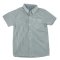 Детская рубашка для мальчика PaMaYa Белый/Зелёный 6-7 лет 231090