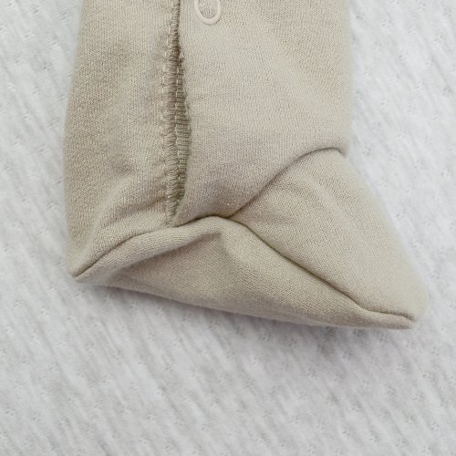 Человечек для новорожденных Minikin Теплі обійми 0 - 18 мес Футер Кофейный 2314601