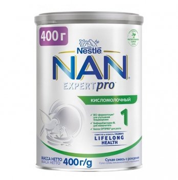 Детская кисломолочная смесь для новорожденных NAN 1 400 г 1000009