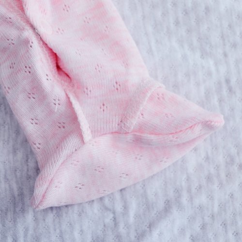 Человечек для новорожденных Minikin Ажурный ластик 2024 0 - 3 мес Ажурный ластик Розовый 2418005