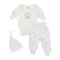 Набор одежды для новорожденных Minikin Слоненятко 0 - 3 мес Интерлок Молочный 2428403