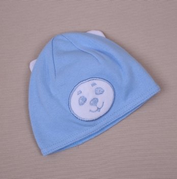 Демисезонная шапочка для новорожденных Бетис Мишка 3-6 мес Голубой 27688257