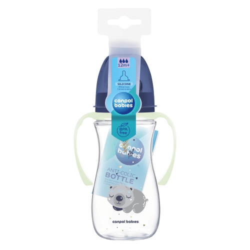 Антиколиковая бутылочка Canpol babies Easystart Sleepy Koala Голубой 12m+ 300 мл 35/238_blu