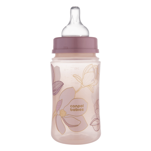 Антиколиковая бутылочка Canpol babies Easystart GOLD Розовый 3m+ 240 мл 35/240_pin