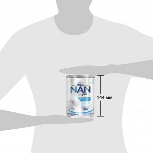 Детская молочная смесь для новорожденных безлактозная NAN 400 г 1000204