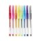 Гелевые ручки цветные Scentos Мерцающие цвета 8 шт 25012
