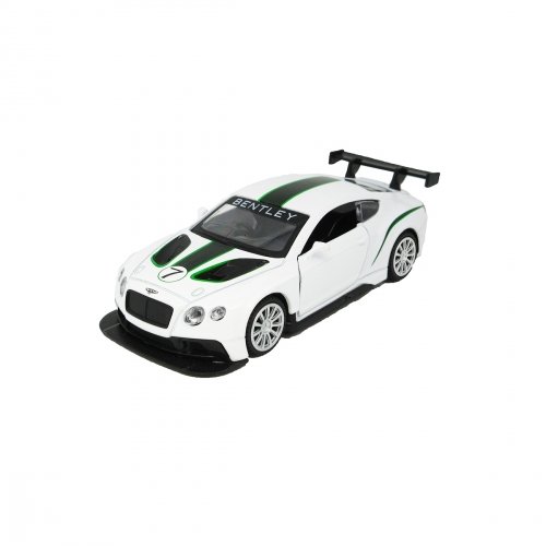 Модель машинки TechnoDrive Bentley Continental GT3 Белый 250258