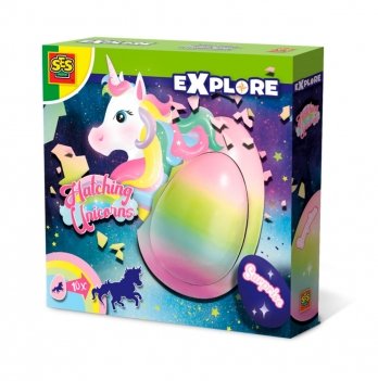 Растущая игрушка для детей Единорог в яйце SES Creative 25121S