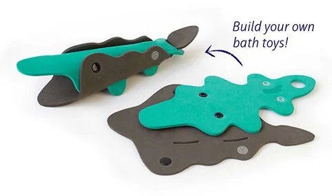 Игрушка для ванной Quut 3D Крокодилы 171102