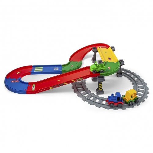 Игровой набор для детей Wader Play Tracks Железная дорога 51530