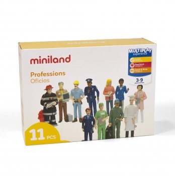 Игровой набор фигурок Miniland Professions 11 шт 27388